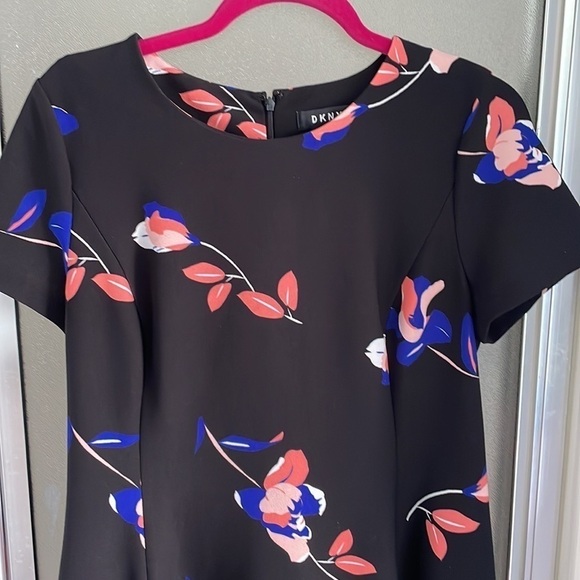 DKNY Ruffle Aline with Short Flutter Sleeve dress - Picture 6 of 9